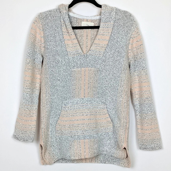 Aritzia TNA Baja Hoodie Poncho Pullover Sweater - Picture 1 of 8